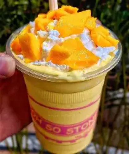 Mango Milk Shake with Ice Cream